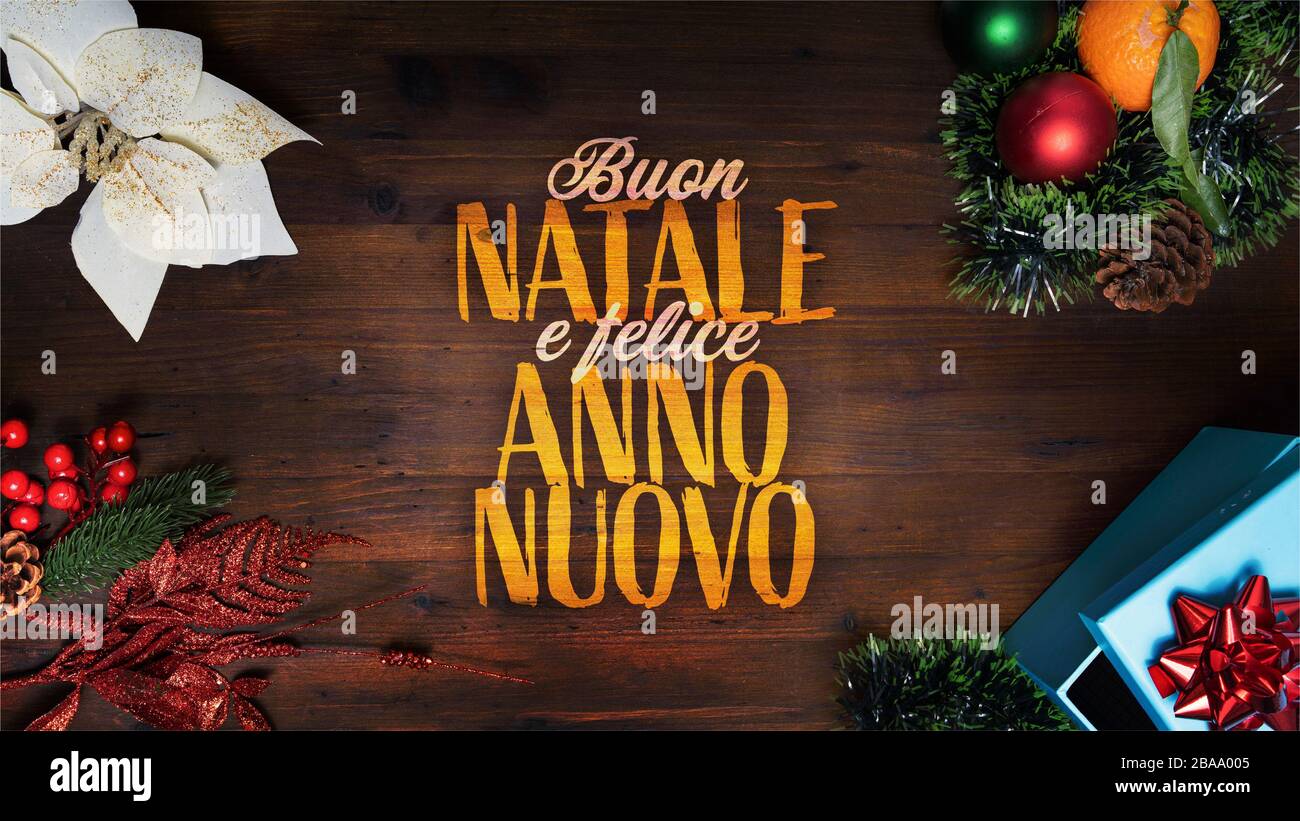 Felice Anno Nuovo Happy New Year in Italian 2022