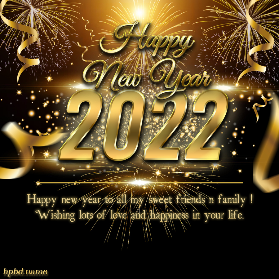 Happy New Year 2022 WhatsApp Status & Facebook Instagram Story`