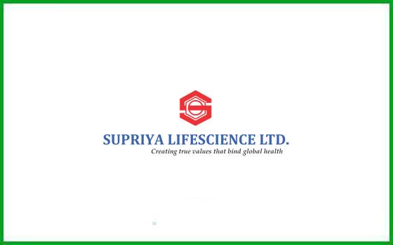 Supriya Lifescience IPO: Date, Price, Allotment, Issue Date, Listing, Review, Subscription, & Details