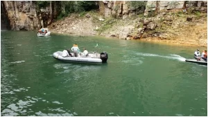  Brazilian Rock Accident on Furnas Lake