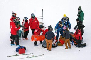  George Mcquinn Ski accident pic