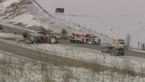 Lowa city Mineral Point Accident