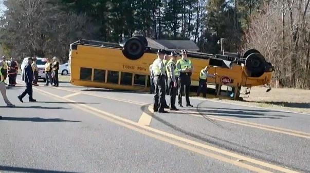 Johnston County School Bus Accident Updates: 11 Students & Driver Injured In Fatal School Bus Crash, Overturns Explained!