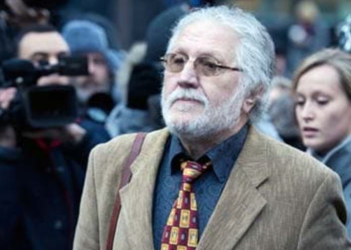 Rich man Dave Lee Travis makes his first public appearance in a while with his wife Marianne Griffin.