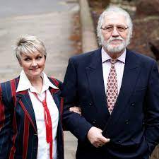 Who is he?  Millionaire Dave Lee Travis Appears In Public With Wife Marianne Griffin After A Long Time