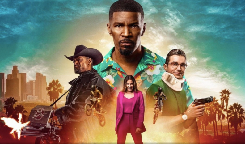 Jamie Foxx carries Netflix’s frantic vampire romp on his shoulders