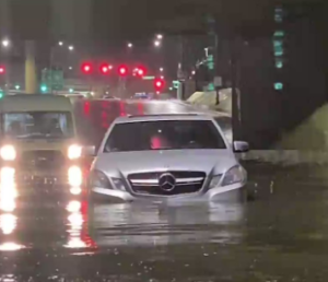 Videos show water GUSHING through casino after Las Vegas sees flash floods again in 2 weeks