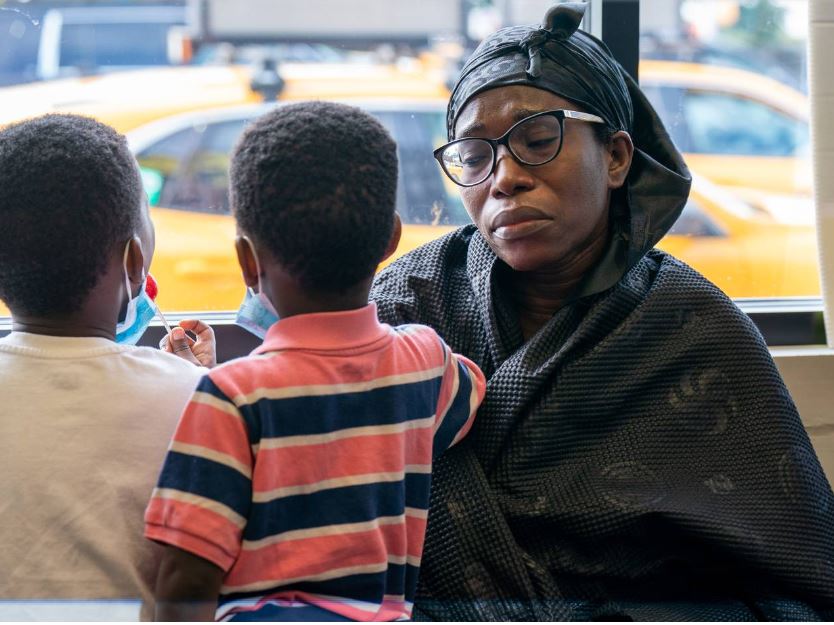 Children of the murdered NYC cab driver were asking their mother, “Mom, why are you wearing black?”