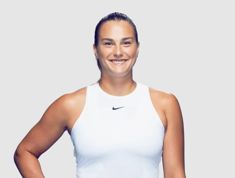 Aryna Sabalenka Tennis Champion grew up in an athletic family in Minsk, Belarus