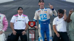 Austin Cindric, a NASCAR star who won the 2022 Daytona 500, is back