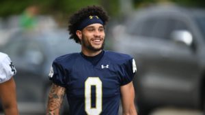 Five Interesting Details About Quick Notre Dame Receiver Braden Lenzy