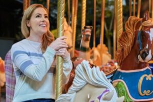 Cast and locations for the movie “Hallmark’s Marry Go Round,” as well as a synopsis