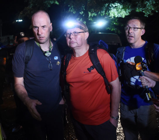 Is Pim Jongkait’s character in Thai Cave Rescue based on a real life ranger?