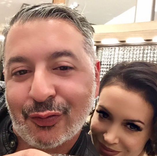 Inside the friendship between Alyssa Milano and Alaa Khaled